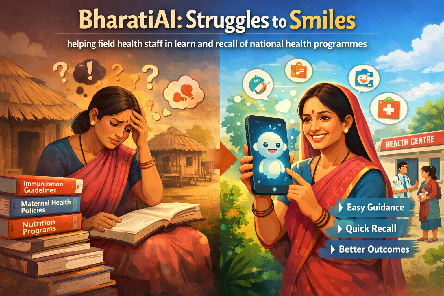 BharatiAI leading struggle to smiles1